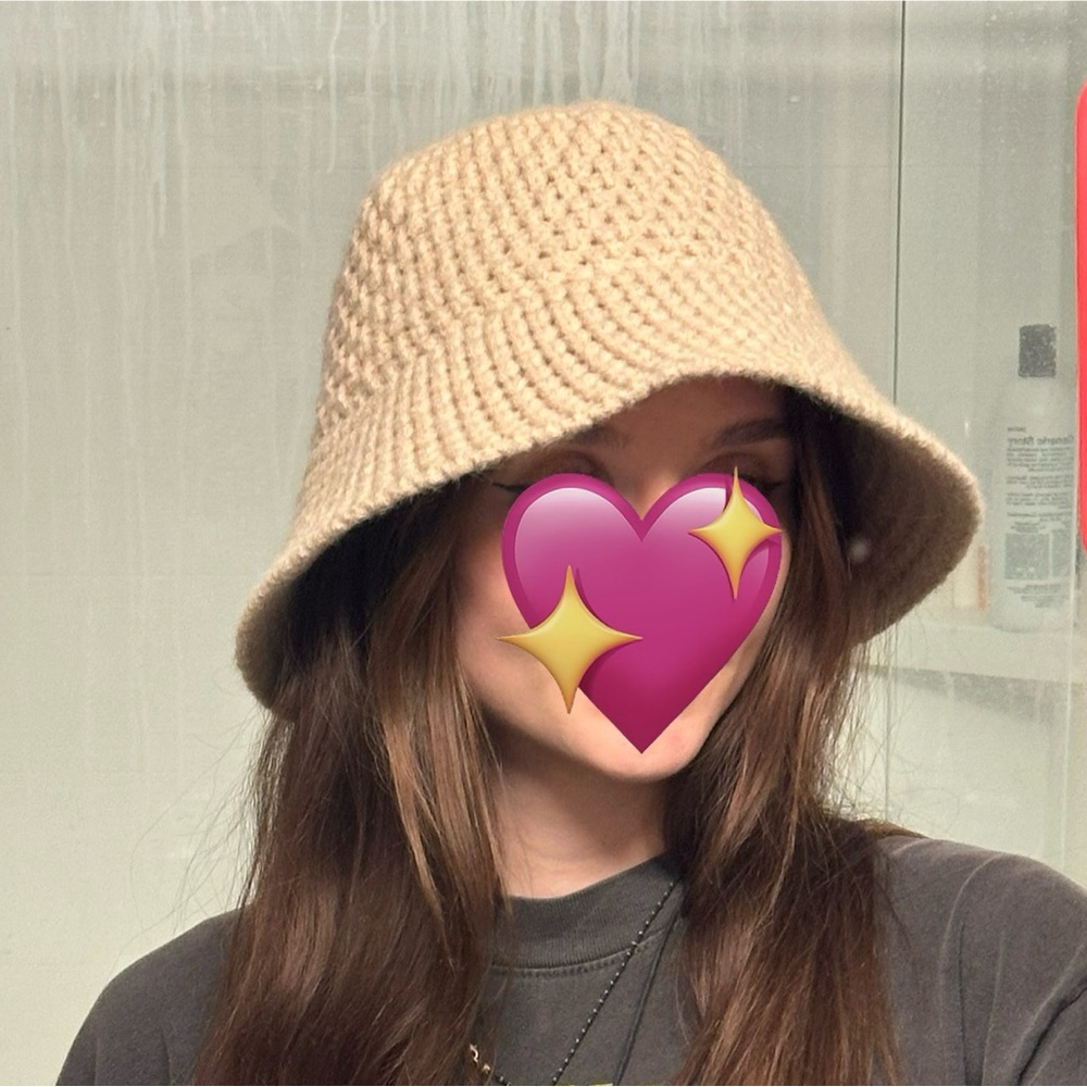 Knitted Wool Bucket Hat